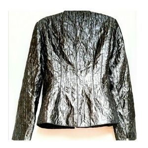 Andre Oliver Jackets & Coats - Andre Oliver Jeweled Evening Jacket Pewter Size 4 Andre Oliver Jackets & Coats - Andre Oliver Jeweled Evening Jacket Pewter Size 4